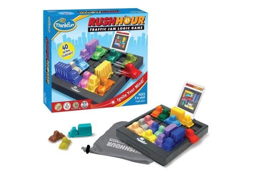 THINK FUN Rush Hour - Traffic Jam Logic Game