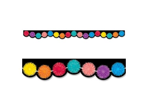 Creative Teaching Press Pom Poms EZ Border*