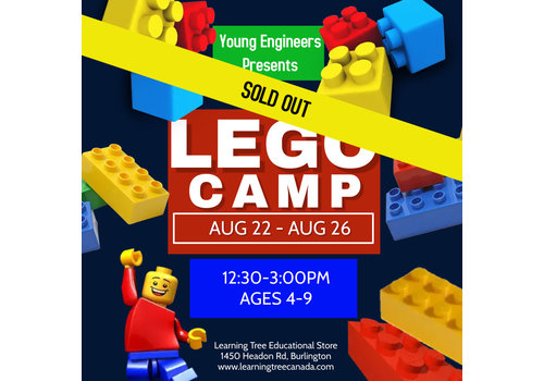 Young Engineer LEGO Bricks! Summer Camp - Aug 22-26* PM SESSION