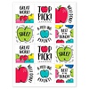 Doodle Apples Reward Stickers