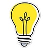 Creative Teaching Press Doodle Lightbulb 6" Designer Cut Outs