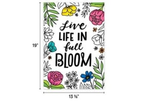 Creative Teaching Press Live Life in Full Bloom  Poster* Creative Teaching Press Live Life in Full Bloom  Poster*