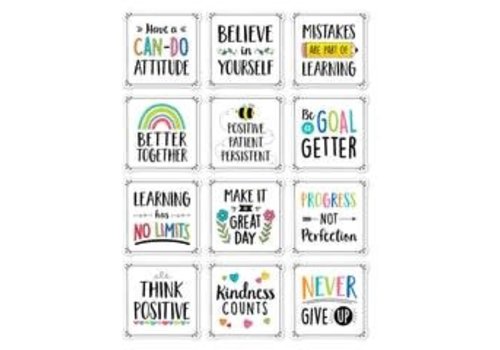 Creative Teaching Press Positive Mindset 10" Designer Cutouts NEW!