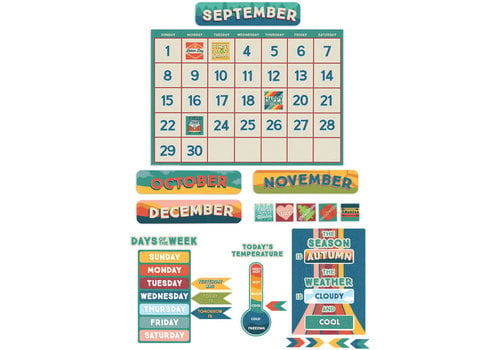 EUREKA Adventurer Calendar Bulletin Board