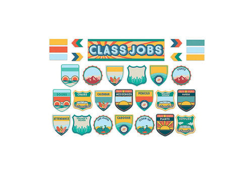 EUREKA Adventurer Class Jobs Mini Bulletin Board Set