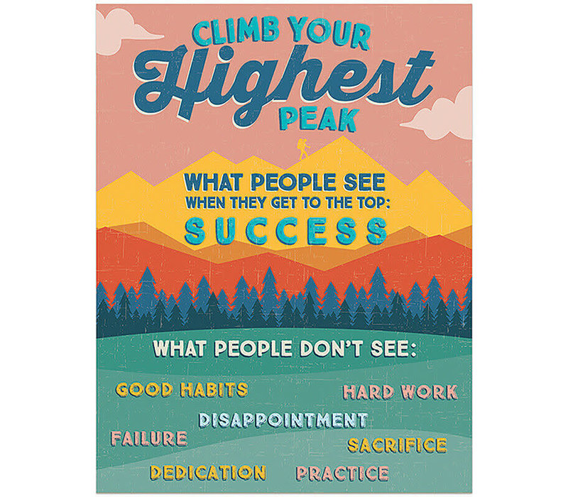 Adventurer Climb Your Highest Peak Chart (D)*