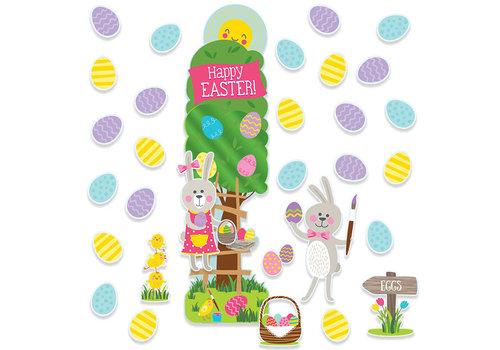 EUREKA Happy Easter! Bulletin Board Set