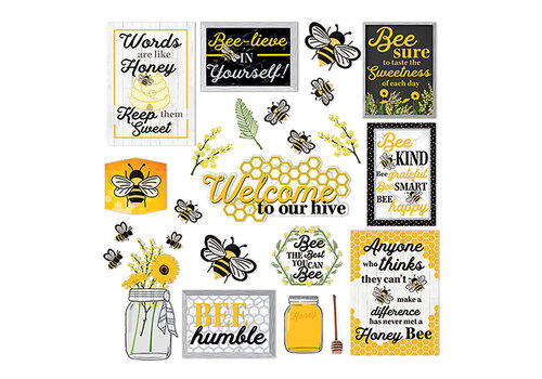 EUREKA The Hive Motivational Gallery Wall BBS (D)*