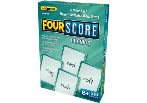 Teacher Created Resources Four Score Card Game: Phonics* Teacher Created Resources Four Score Card Game: Phonics*