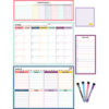 Teacher Created Resources Oh Happy Day Dry-Erase Magnetic Calendar Set