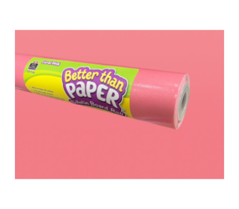 Better Than Paper - Coral Pink Bulletin Board Roll