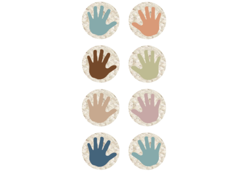 Teacher Created Resources Everyone is Welcome Helping Hands Mini Stickers *