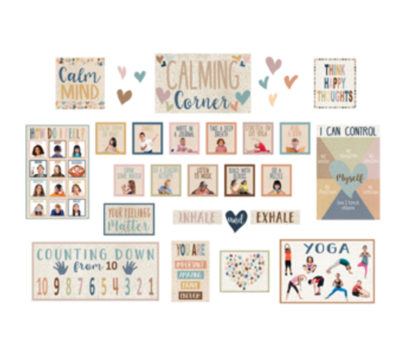 Everyone is Welcome Calming Corner Bulletin Board*