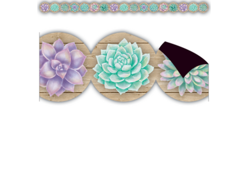 Teacher Created Resources Rustic Bloom Magnetic Border