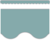 Calming Blue Scalloped Border Trim*