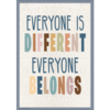 Teacher Created Resources Everyone is Different, Everyone Belongs Positive Poster
