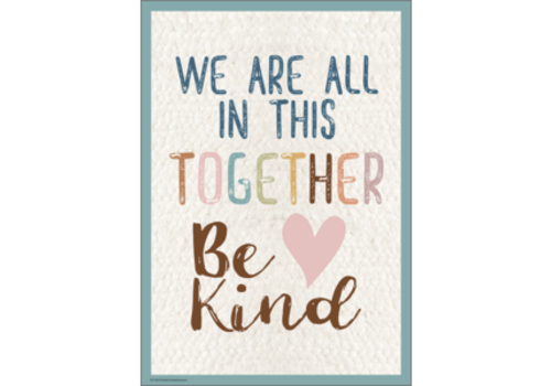 Teacher Created Resources Everyone is Welcome We Are All In This Together Positive Poster *