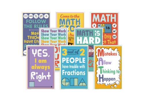 Teacher Created Resources Math Fun Charts *