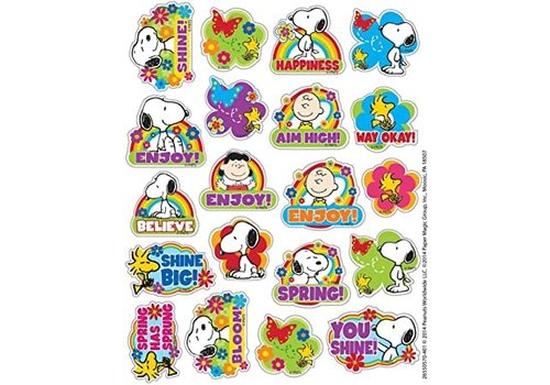 EUREKA Peanuts Spring Stickers (D)*