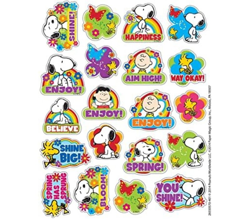 Peanuts Spring Stickers