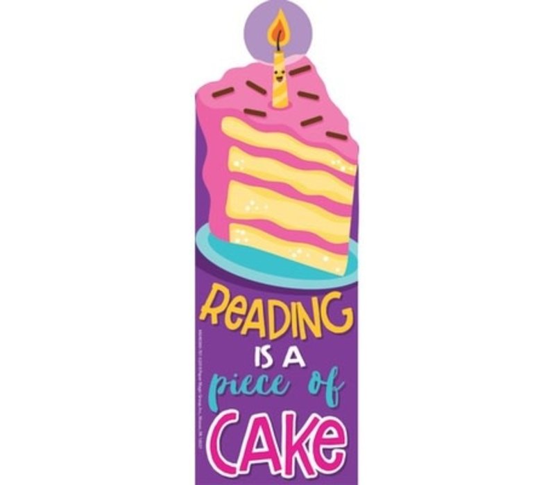 Scented Bookmarks - Reading is a piece of cake