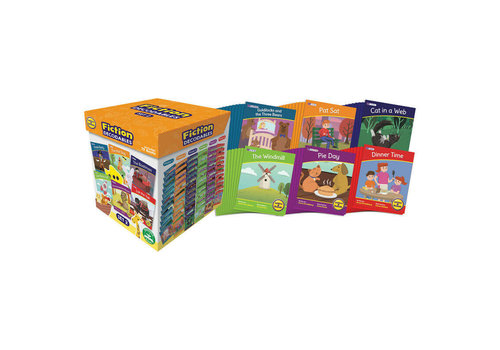 JUNIOR LEARNING Letters and Sounds Set 2 Fiction Boxed Set