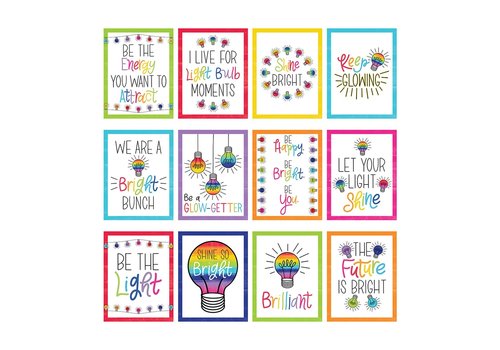Carson Dellosa Mini Posters: Light Bulb Moments Poster Set* (D) Carson Dellosa Mini Posters: Light Bulb Moments Poster Set* (D)
