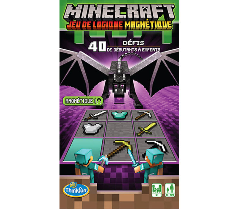 Minecraft Magnetic Travel Puzzle - Think Fun*