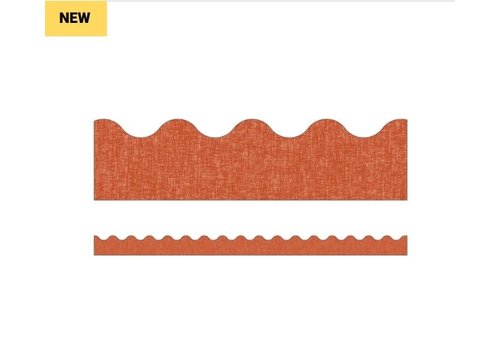 Carson Dellosa Terracotta Linen Border* (D)