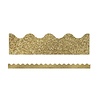 Gold Glitter Scalloped Borders*