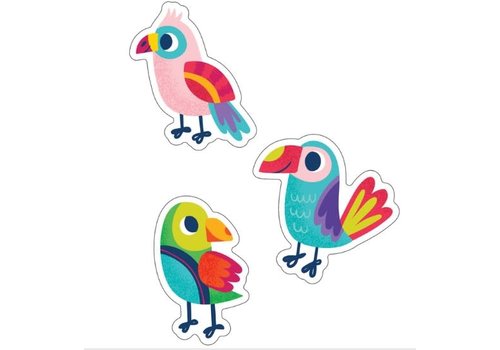 Carson Dellosa Parrots Cut-Outs/Accents (D)