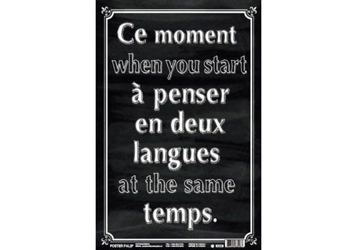 POSTER PALS Ce moment when....