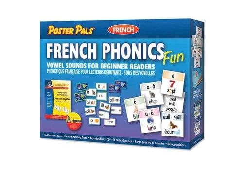 POSTER PALS French Phonics Fun  for Beginner Readers - Vowel Sounds