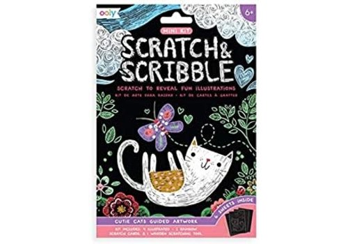 ooly Mini Kit Scratch & Scribble Cutie Cats*