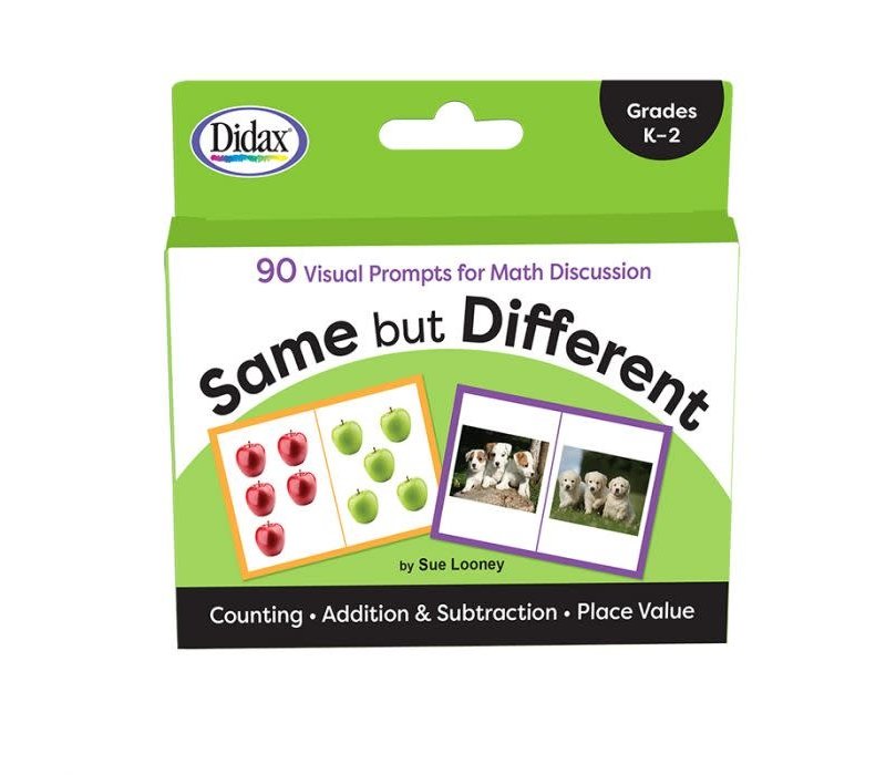 Same But Different Addition, Subtraction Cards