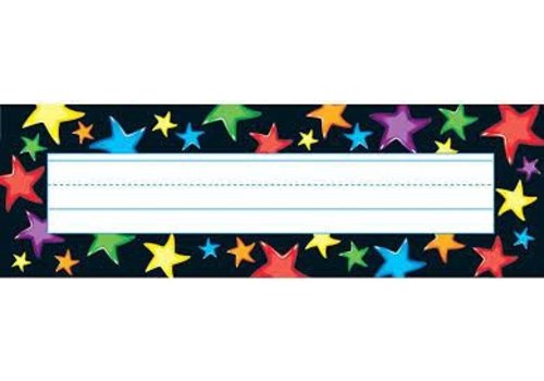 Trend Enterprises Gel Stars Nameplates* Trend Enterprises Gel Stars Nameplates*