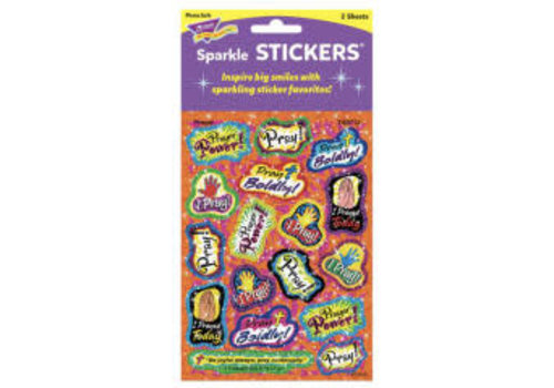 Trend Enterprises Prayer Sparkle Stickers (D)*