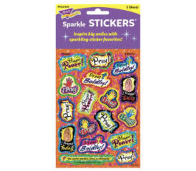 Prayer Sparkle Stickers (D)*