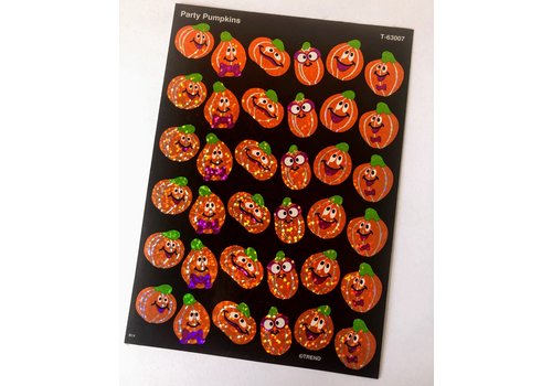 Trend Enterprises Party Pumpkins Sparkle Stickers*