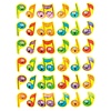 Trend Enterprises Merry Music Sparkle Stickers