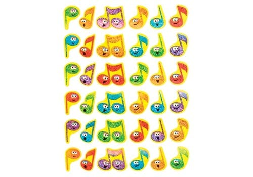 Trend Enterprises Merry Music Sparkle Stickers