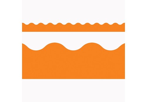 Trend Enterprises Orange Scallop Trimmer