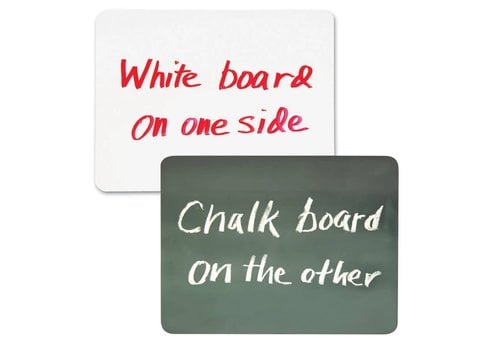 Dixon Combo Board - Dry erase and Chalk Board Surface 9x12