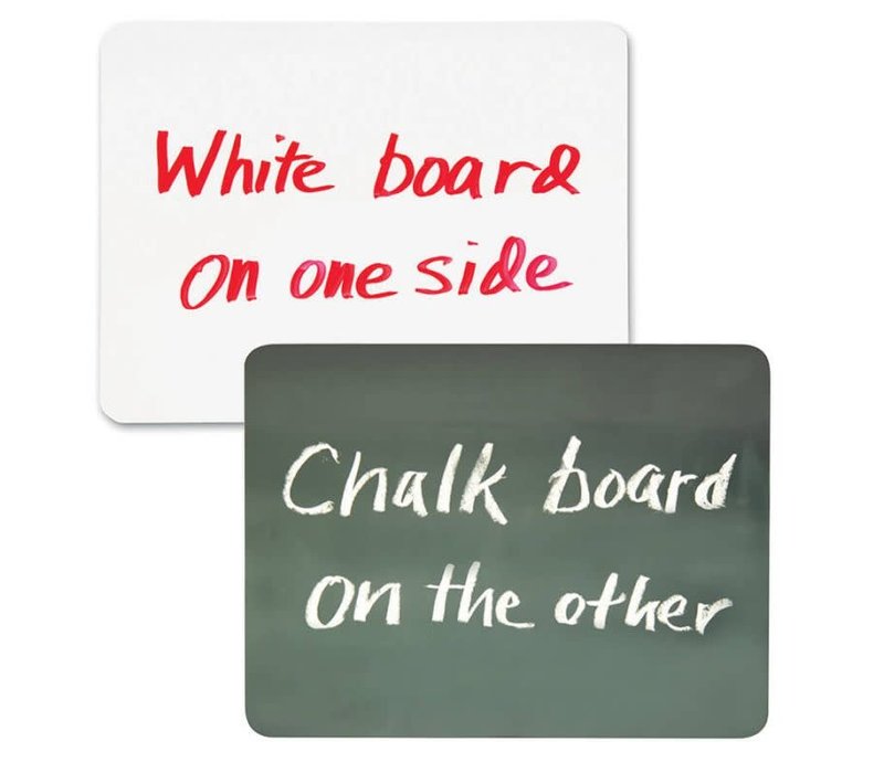 Combo Board - Dry erase and Chalk Board Surface 9x12