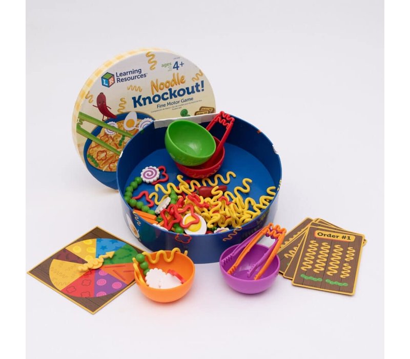 Noodle Knockout Fine Motor Game*
