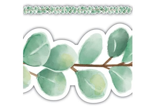 Teacher Created Resources Eucalyptus Die Cut Border Trim