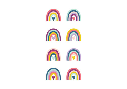 Teacher Created Resources Oh Happy Day Rainbow Mini Stickers*