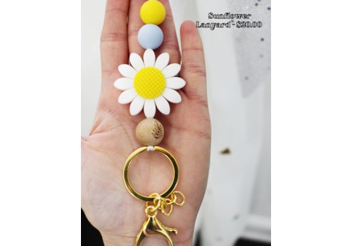 Sunflower Lanyard