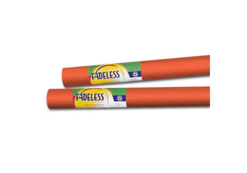 PACON Fadeless Paper 4ft x 12 ft - Orange