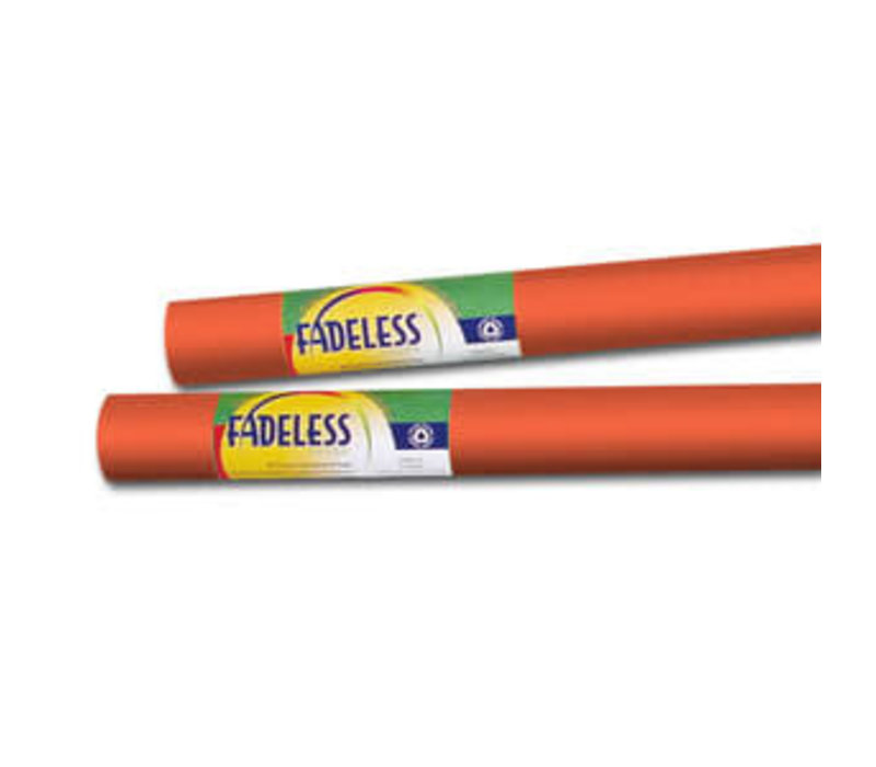 Fadeless Paper 4ft x 12 ft - Orange